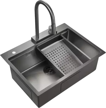 Комплект Milacio Denia 68 MC.77419 вороненая сталь