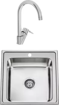 Комплект Мойка кухонная Seaman Eco Wien SWT-5050 + Смеситель для кухни VitrA Win S A42578EXP