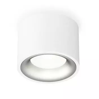 Комплект накладного светильника Ambrella light XS7510023 SWH/MCH белый песок/хром матовый (C7510, N7013)
