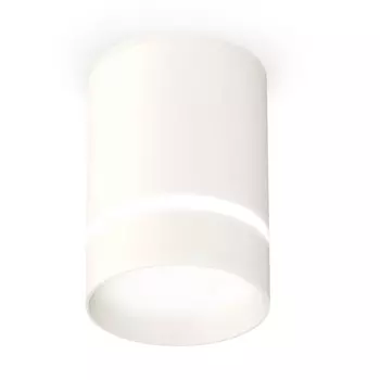 Комплект накладного светильника с акрилом Ambrella light XS6301061 SWH/FR белый песок/белый матовый MR16 GU5.3 (C6301, N6228)