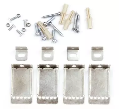 Комплект настенно-потолочного крепления для светодиодных панелей (UL-00000422) Uniel UFL-F02 Silver