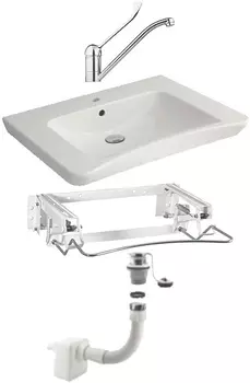 Комплект Раковина Nofer H12 со смесителем