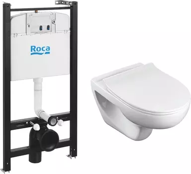 Комплект Roca Victoria 893105010 с микролифтом