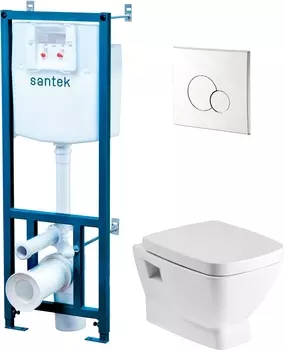 Комплект Santek Нео 1WH501543 кнопка хром