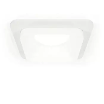 Комплект встраиваемого светильника Ambrella light XC7901013 SWH/FR белый песок/белый матовый MR16 GU5.3 (C7901, N7755)