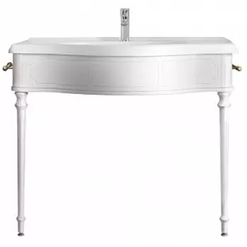 Консоль для раковины Belux Каталония отель 105 белая R8146