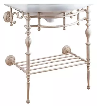 Консоль для раковины Caprigo 7060/73 белое золото 7060/73-BO