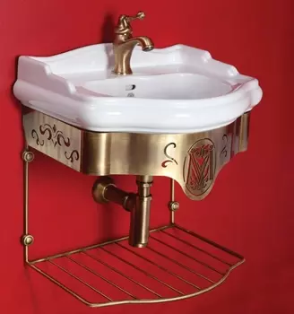 Консоль Migliore Bella 55 подвесная бронза