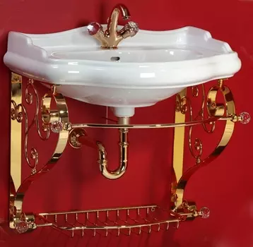 Консоль Migliore Bella 73 подвесная золото