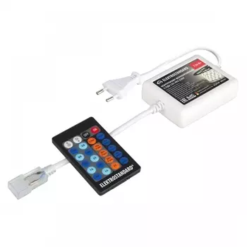 Контроллер для монохромных светодиодных лент с пультом ДУ Elektrostandard LSC 002 220V 4690389084713