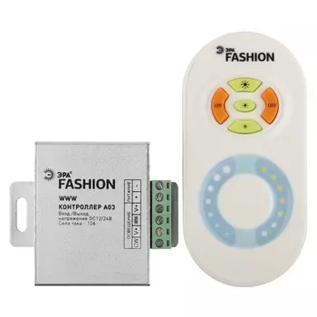 Контроллер для светодиодной WWW ленты ЭРА WWW controler-12-A03-RF