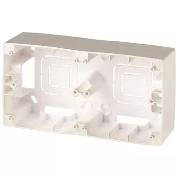 Коробка для накладного монтажа 2-постовая ЭРА 12 12-6102-04 Б0043173