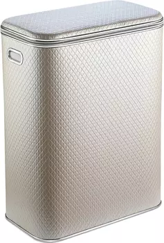 Корзина для белья Geralis NCLH-B бежевая, хром, стандартная