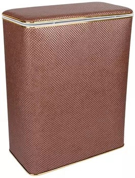 Корзина для белья Geralis RBG-B темная, золото, большая