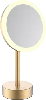 Косметическое зеркало Java S-M551LB матовое золото