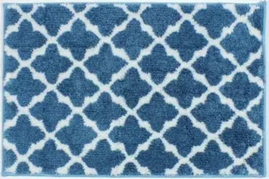 Коврик Bath Plus Венеция VHL1026 голубой