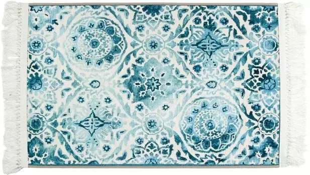 Коврик Fixsen Vintage FX-7000T 80x50, бирюзовый