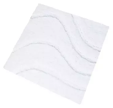 Коврик Ridder La Ola 729801 белый, 55x50
