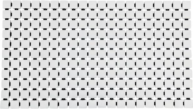 Коврик Ridder Nevis 6108001 белый, 39х68