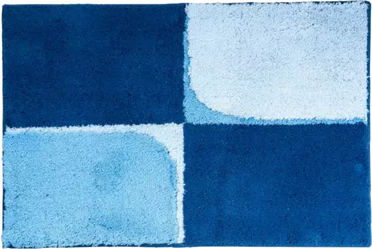 Коврик Ridder Quad 7106303 синий, 60x90