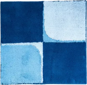 Коврик Ridder Quad 7106803 синий, 55x50