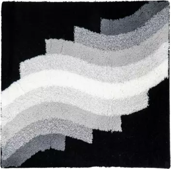 Коврик Ridder Streak 7107810 черный, 55x50