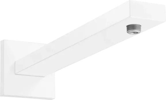 Кронштейн для верхнего душа Hansgrohe Square 27694700 38,9 см, матовый белый