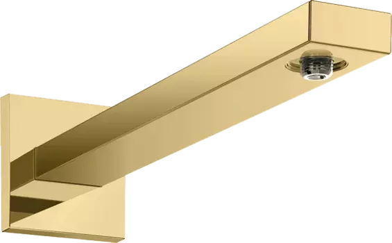 Кронштейн для верхнего душа Hansgrohe Square 27694990 38,9 см, полированное золото