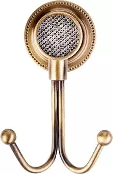 Крючок Boheme Royal Cristal Bronze двойной 10926-BR
