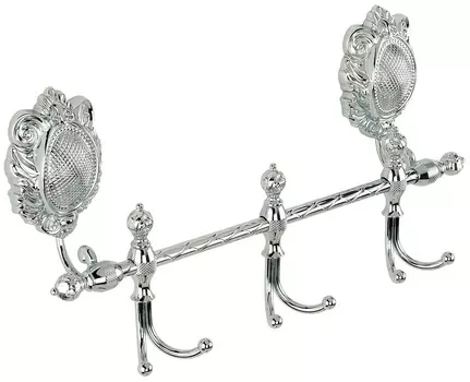 Крючок Migliore Cleopatra 16663 на планке, хром /16663