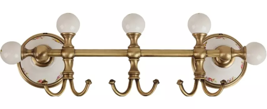 Крючок Migliore Provance ML.PRO-60.539.BR на планке, бронза