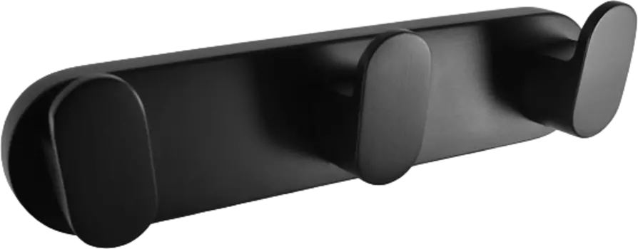 Крючок Rav Slezak Yukon YUA0105CMAT тройной, черный матовый