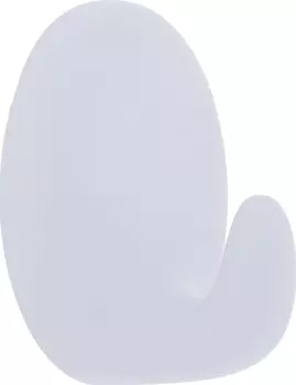 Крючок Ridder 131040401 самоклеящийся, белый