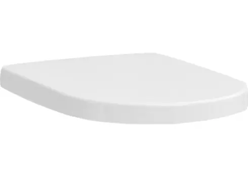 Крышка-сиденье ArtCeram File FLA002 белая матовая, с микролифтом, петли хром ART-FLA002 05; 00
