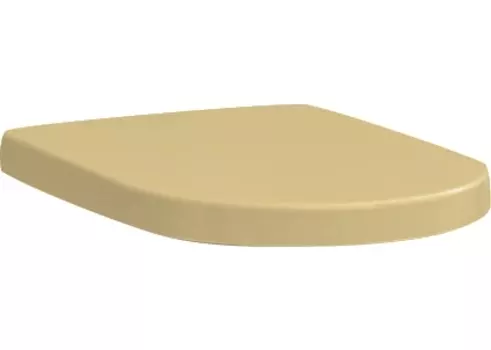 Крышка-сиденье ArtCeram File FLA002 giallo zinco, с микролифтом, петли хром FLA002 12 00