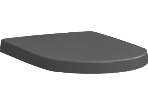 Крышка-сиденье ArtCeram File FLA002 grigio oliva, с микролифтом, петли хром FLA002 15 00