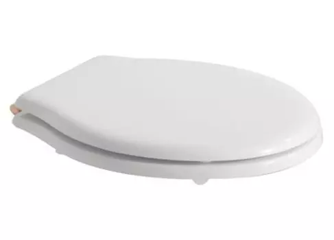 Крышка-сиденье Globo Paestum PA109bi/br белая, петли бронза