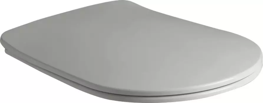 Крышка-сиденье Kerasan Nolita 5391 светло-серая матовая, с микролифтом 539159