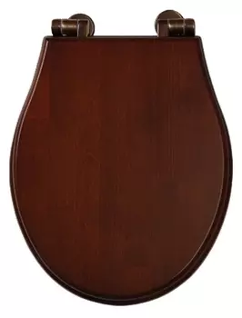 Крышка-сиденье Migliore Gianeta ML.GNT-26.810.NC BR с микролифтом, петли бронза