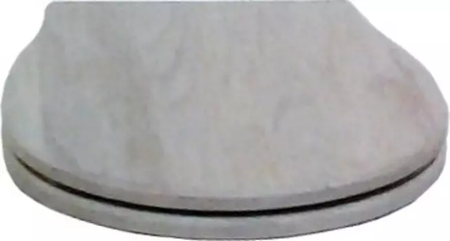 Крышка-сиденье Olympia Formosa C7FOGR серая, петли хром