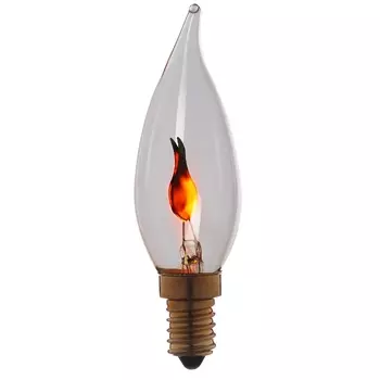 Лампа накаливания E14 3W прозрачная 3503 /3503