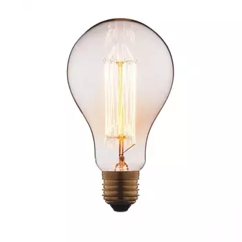 Лампа накаливания E27 40W груша прозрачная 9540-SC