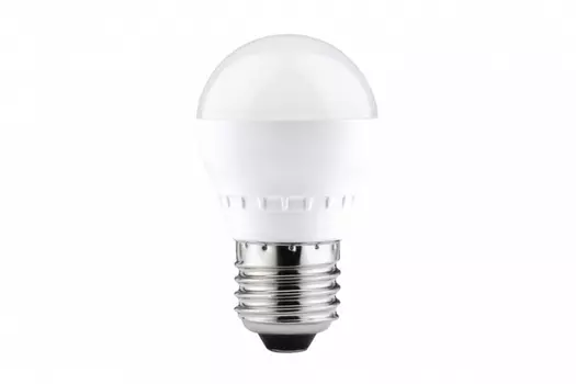 Лампа светодиодная E27 6,5W 2700K шар матовый 28243 /28243
