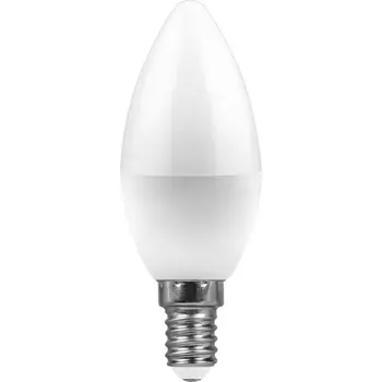 Лампа светодиодная Feron E14 11W 2700K Свеча Матовая LB-770 25941 /25941