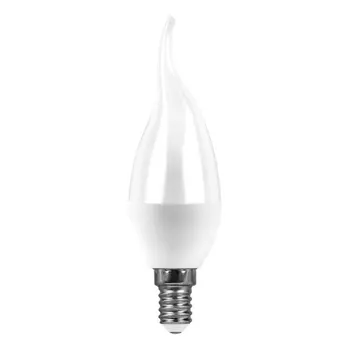 Лампа светодиодная Feron E14 7W 6400K матовая LB-97 38135 /38135