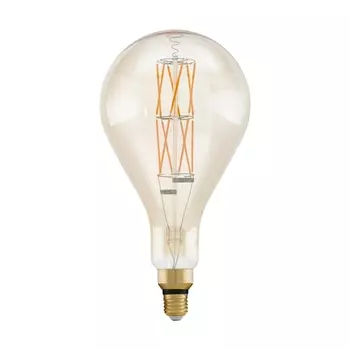 Лампа светодиодная филаментная диммируемая E27 8W 2100К янтарь 11686 /11686