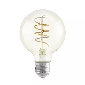 Лампа светодиодная филаментная E27 4W 2200К янтарь 11722 /11722