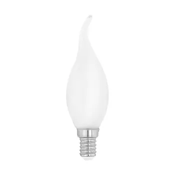 Лампа светодиодная филаментная Eglo E14 4W 2700K матовая 11603 /11603