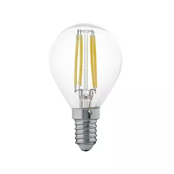 Лампа светодиодная филаментная Eglo E14 4W 2700К прозрачная 11499 /11499