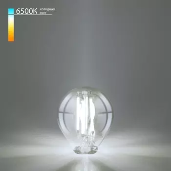 Лампа светодиодная филаментная Elektrostandard E27 8W 4200K прозрачная BLE2773 a060528 4690389186325